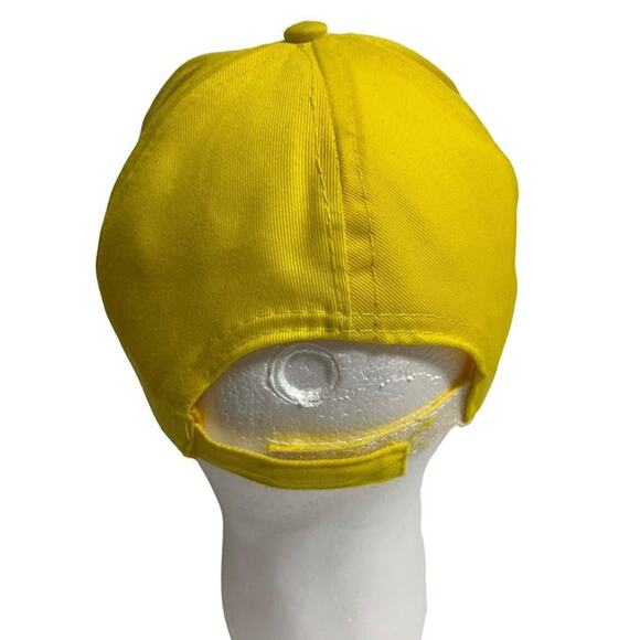 NWOT Yellow/Red Duck Bill Youth Hat with Adjustable Back - Picture 3 of 3